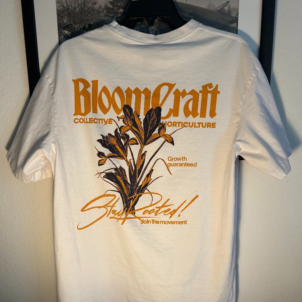 BloomCraft Collective Horticulture tee (Large)
